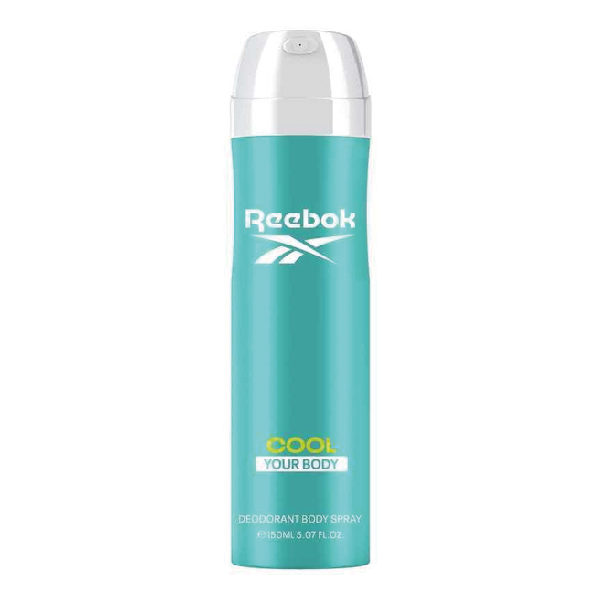 REEBOK COOL YOUR BODY WOMAN BODY SPRAY X 150 ML.